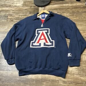 Vintage University of Arizona Wildcats Starter Jacket - Fleece - Men’s XL
